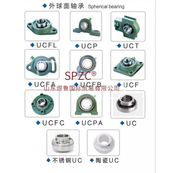 UCP310外球面軸承，風機外球面軸承，棉花機械，農機外球面